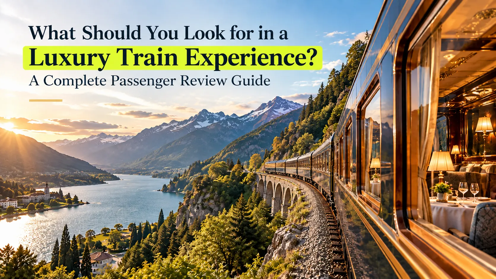 Luxury Train Experience